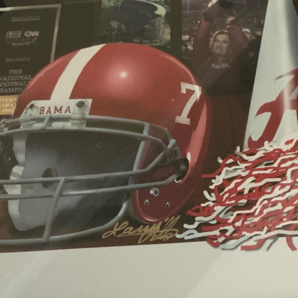 University of Alabama Framed Football Print “A FAMILY TRADITION” 🐘🐘🐘 - Picture 5 of 5